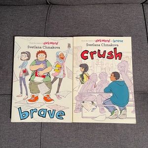 🌸3 FOR $25🌸 Brave + Crush books